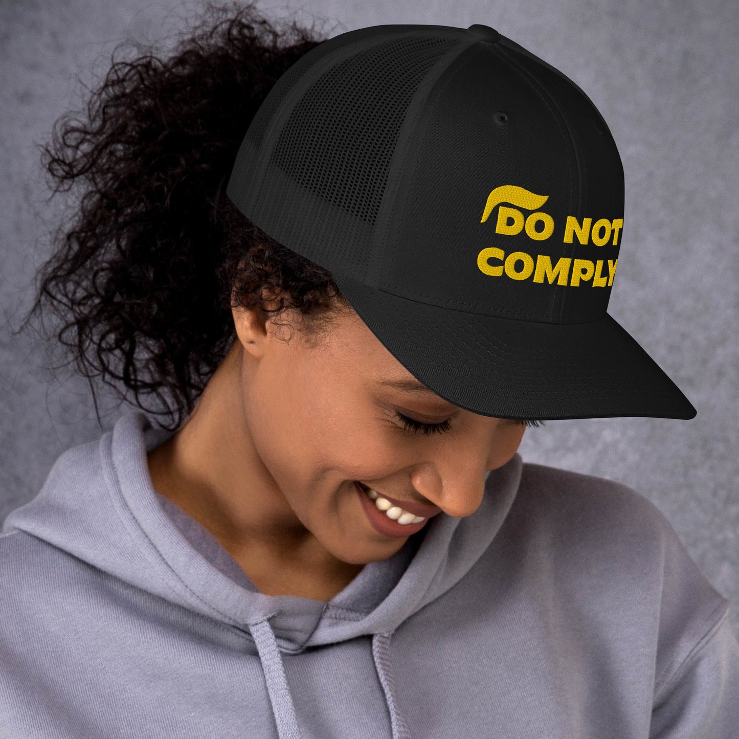 Trump Do Not Comply Trucker Cap