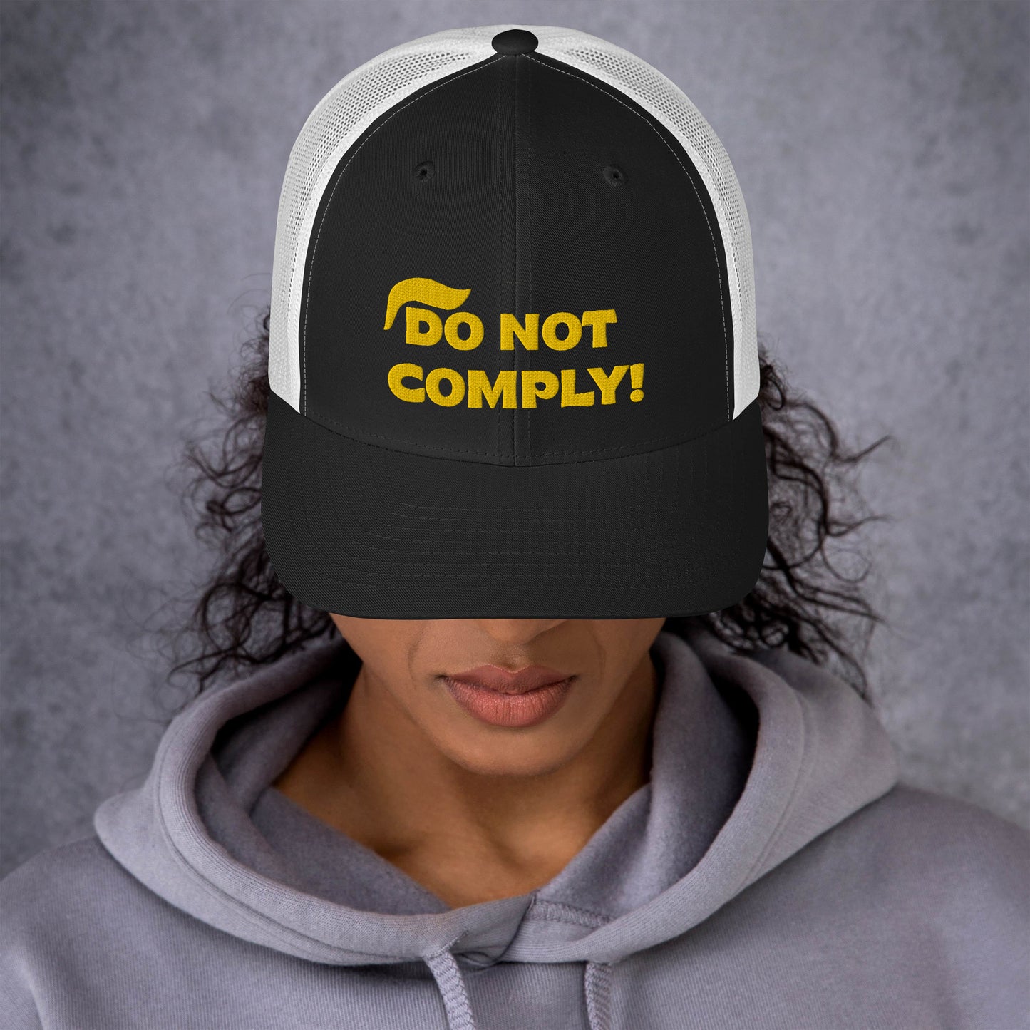 Trump Do Not Comply Trucker Cap