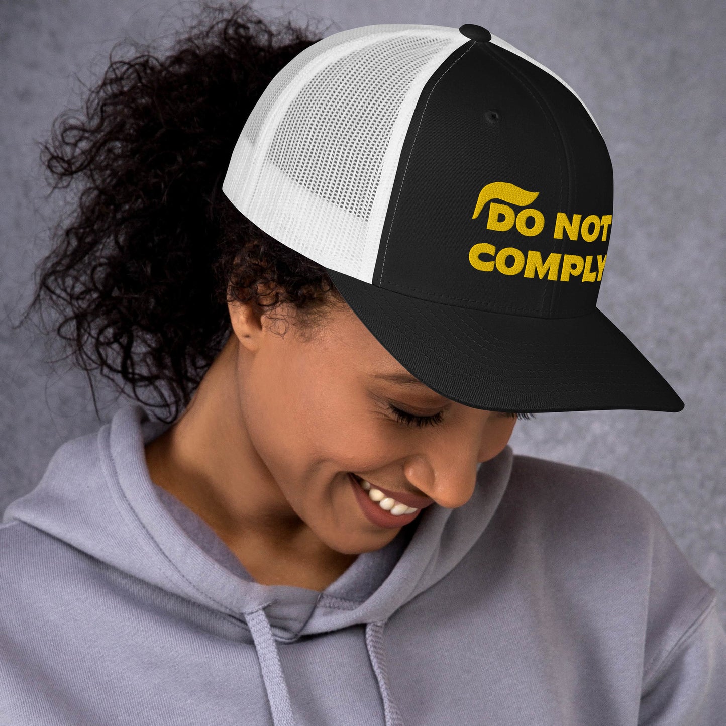 Trump Do Not Comply Trucker Cap