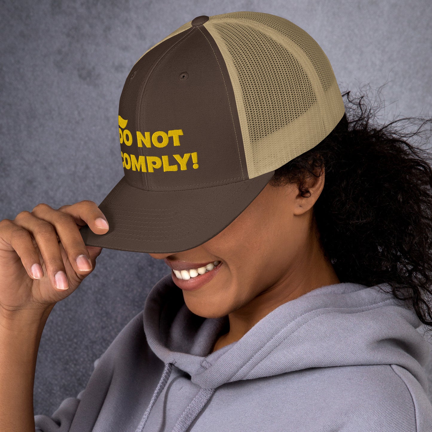 Trump Do Not Comply Trucker Cap