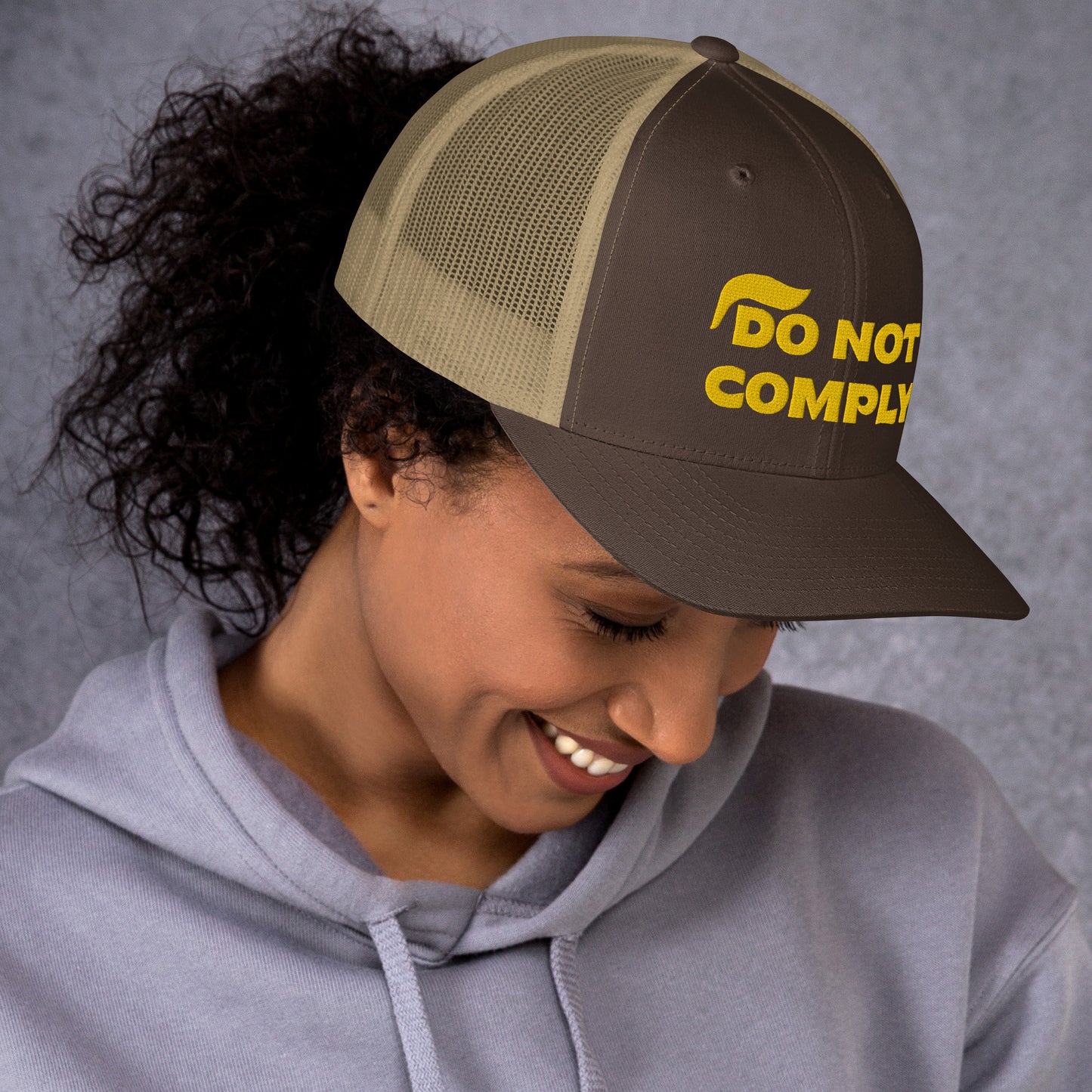 Trump Do Not Comply Trucker Cap