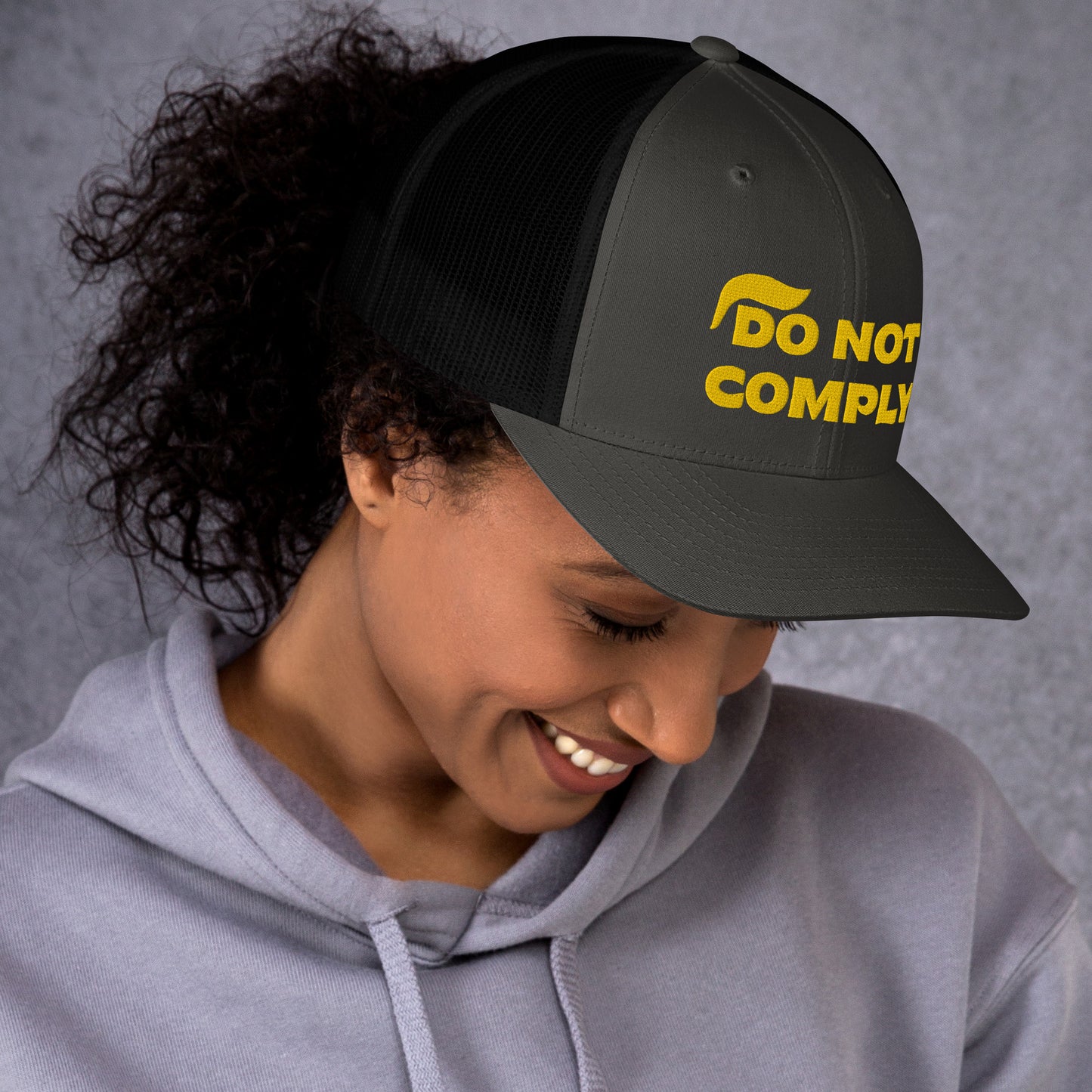 Trump Do Not Comply Trucker Cap