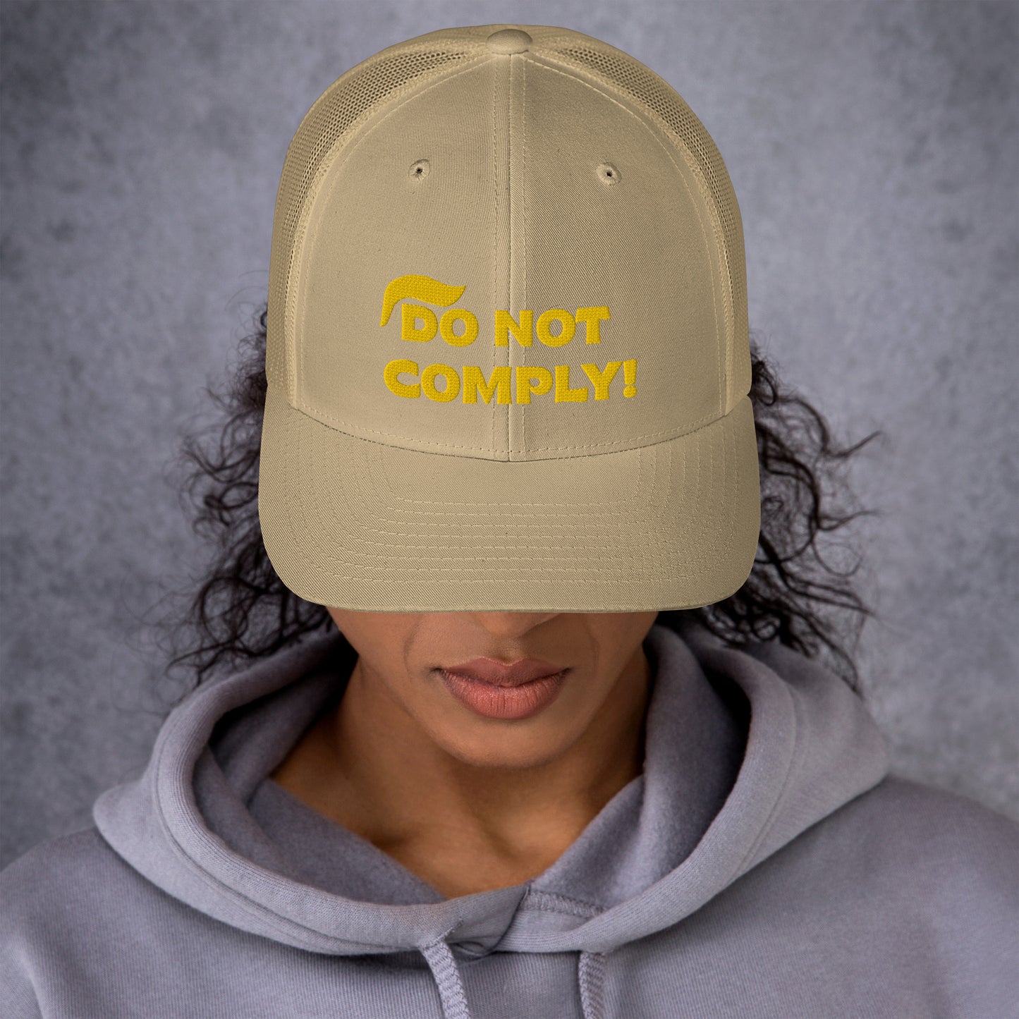 Trump Do Not Comply Trucker Cap