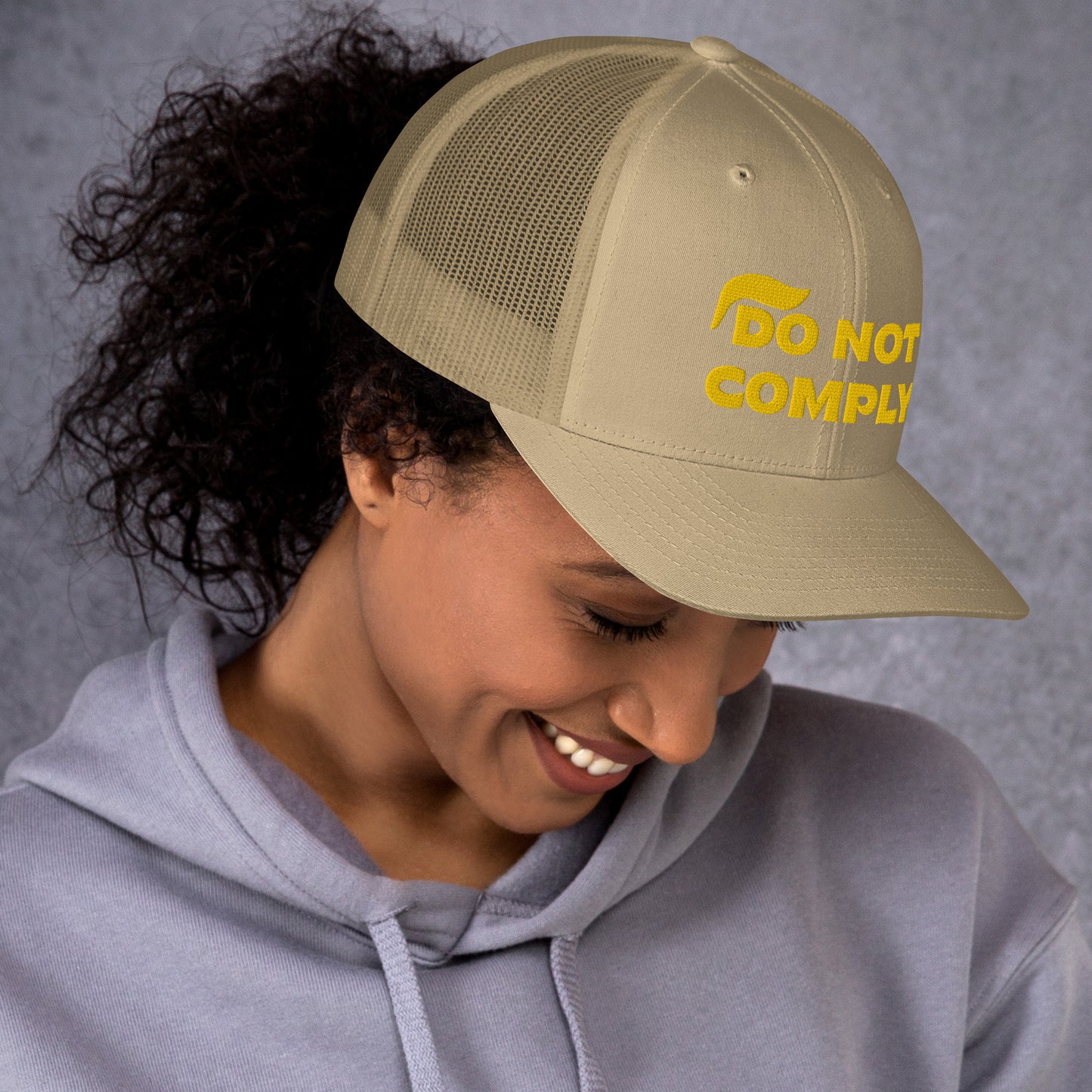 Trump Do Not Comply Trucker Cap