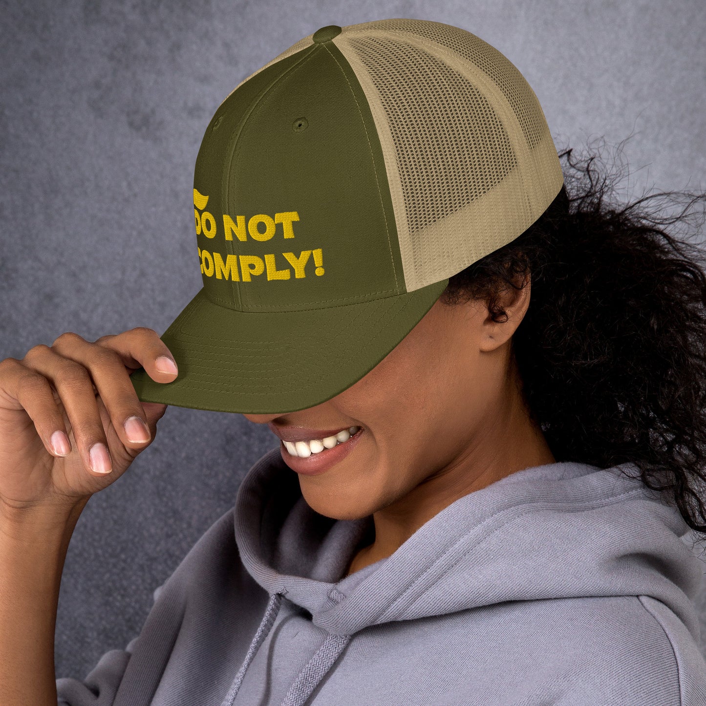 Trump Do Not Comply Trucker Cap