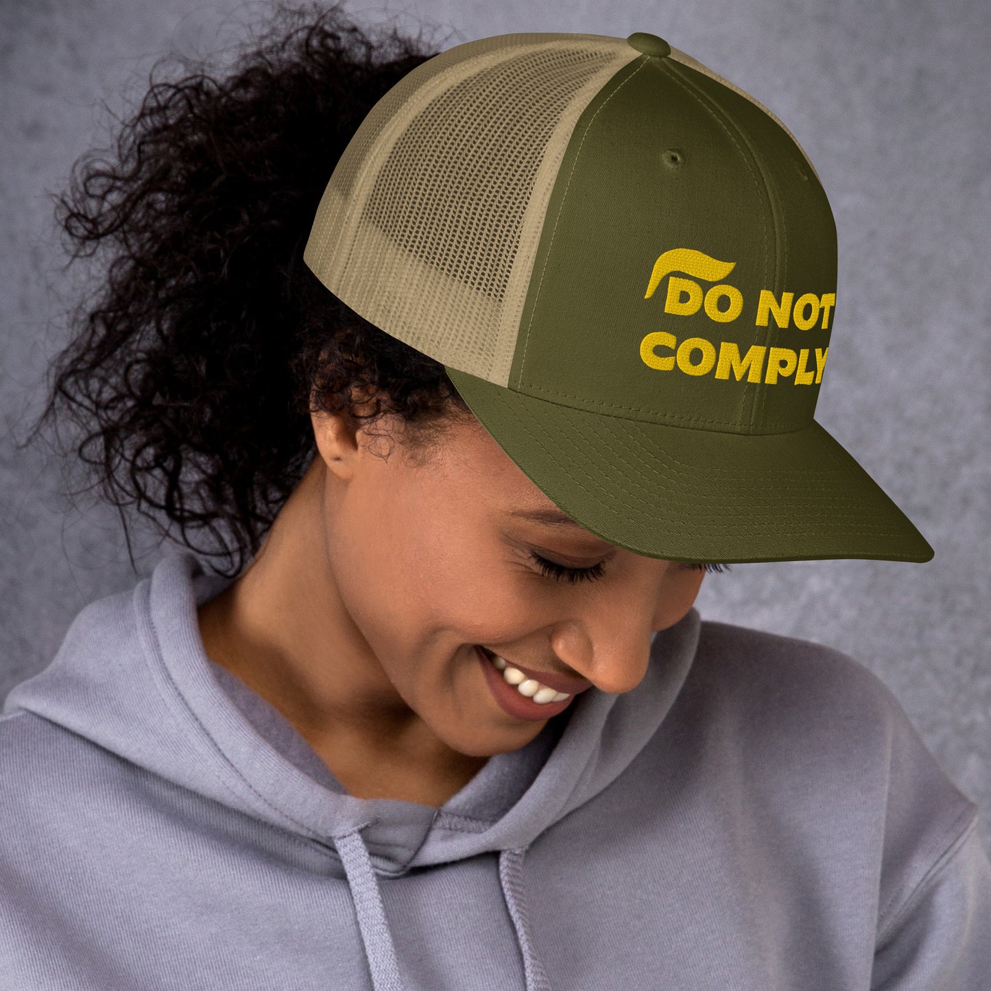 Trump Do Not Comply Trucker Cap