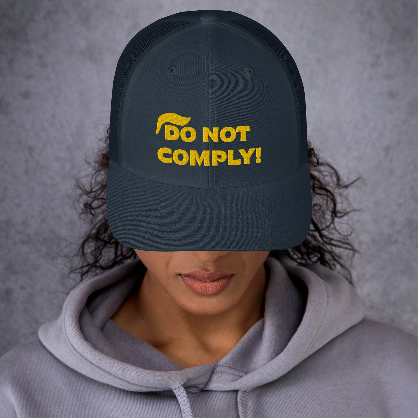 Trump Do Not Comply Trucker Cap