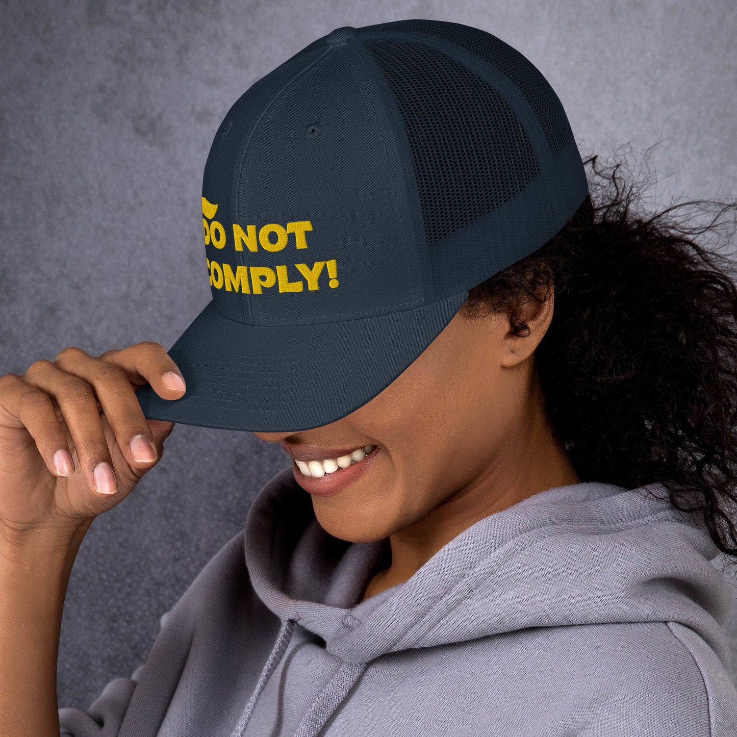 Trump Do Not Comply Trucker Cap