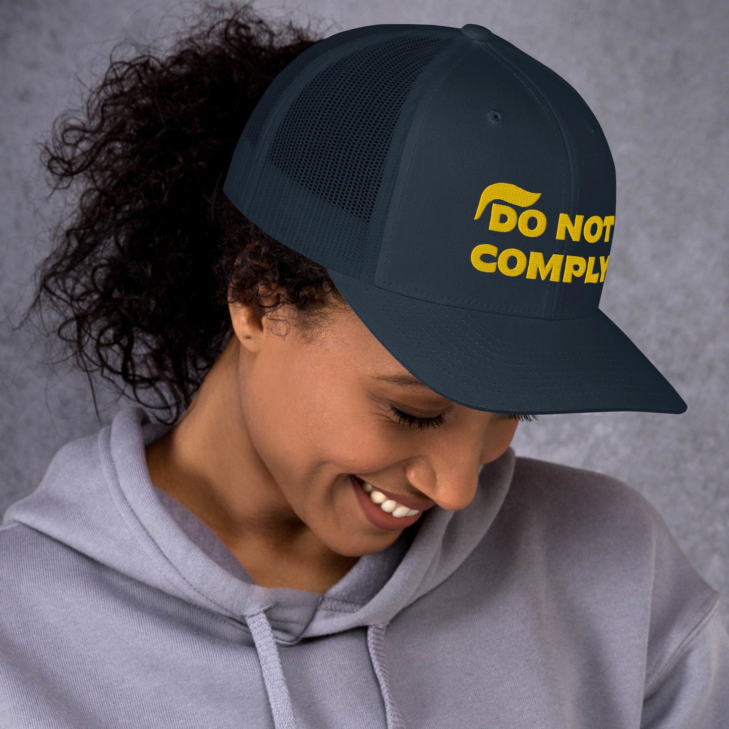 Trump Do Not Comply Trucker Cap