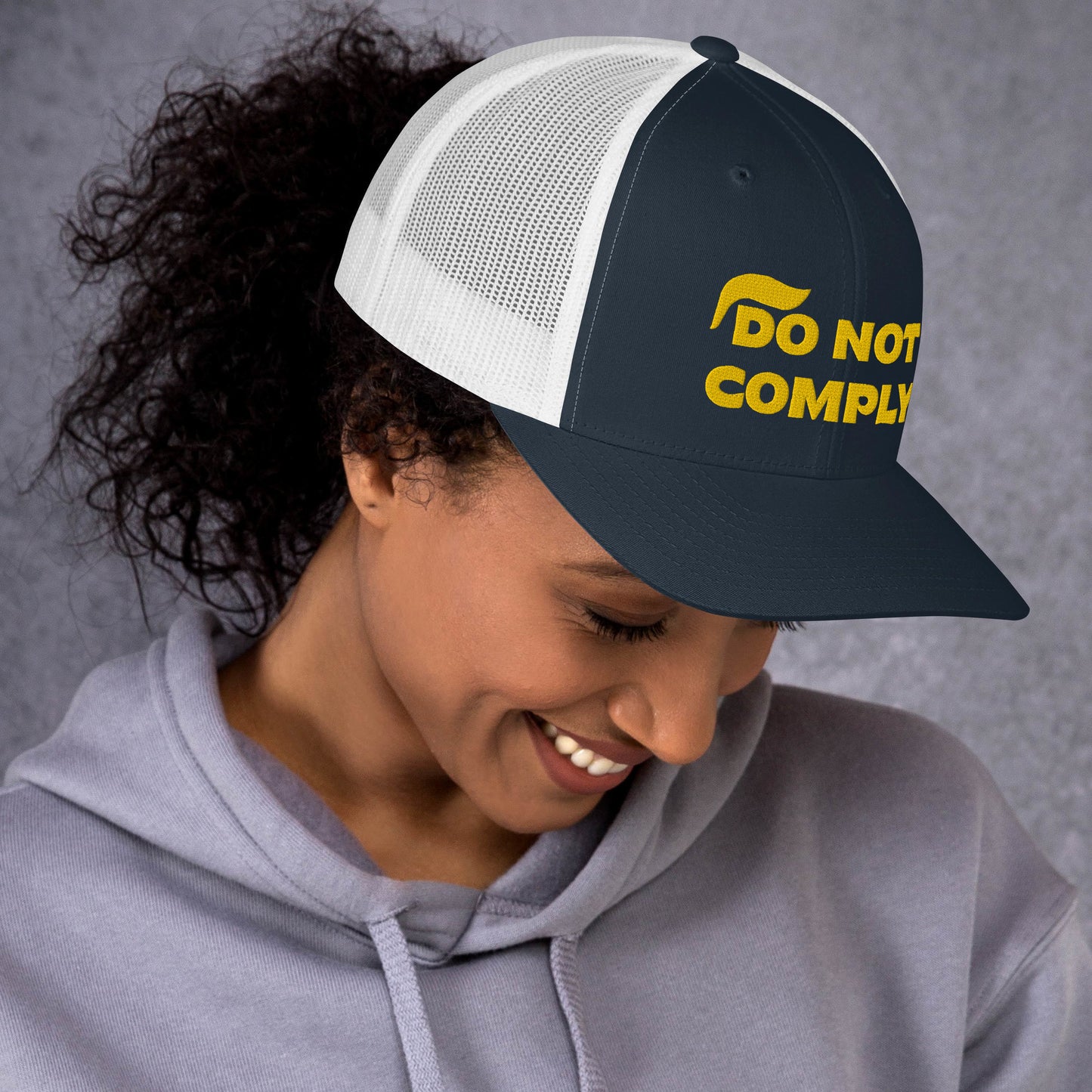 Trump Do Not Comply Trucker Cap