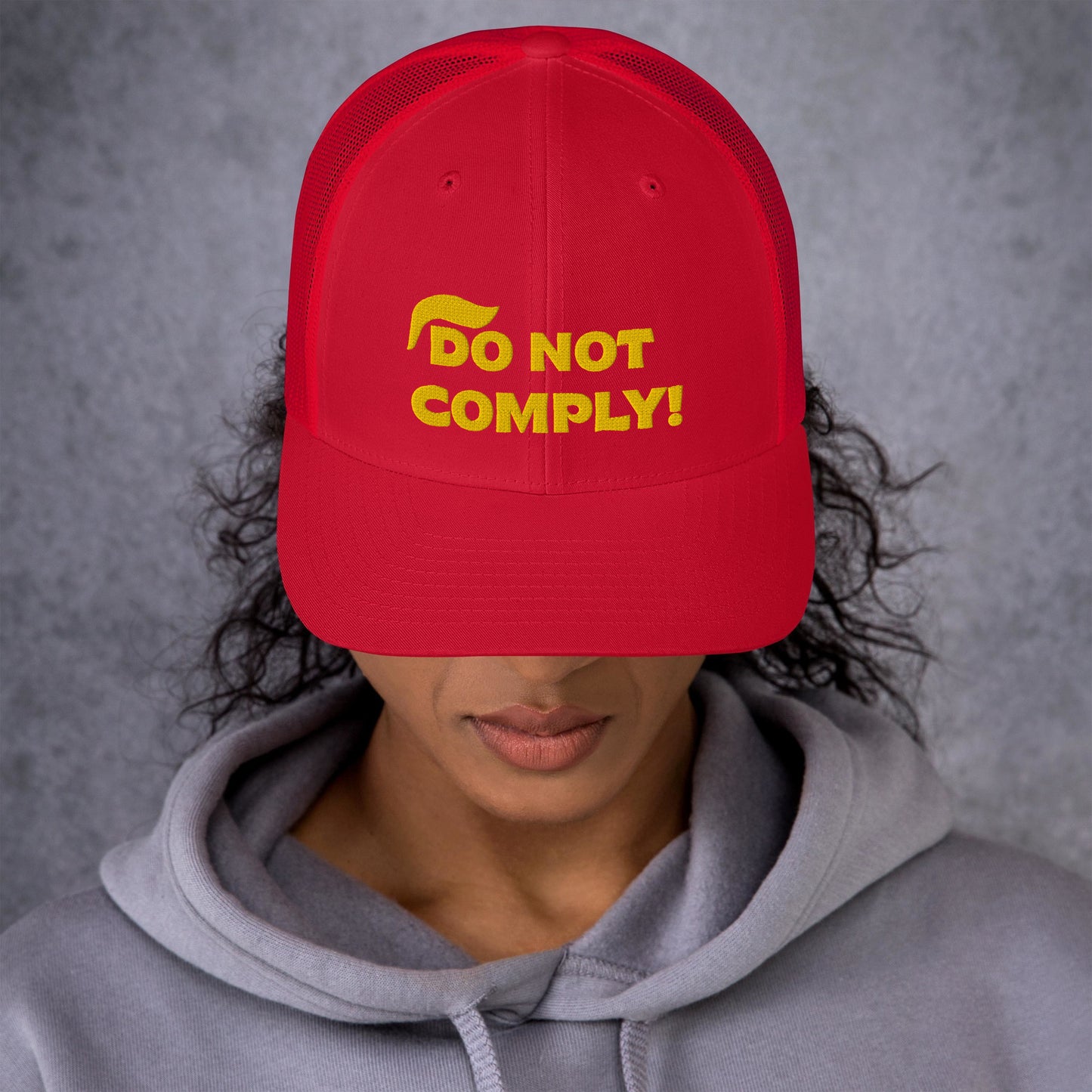 Trump Do Not Comply Trucker Cap