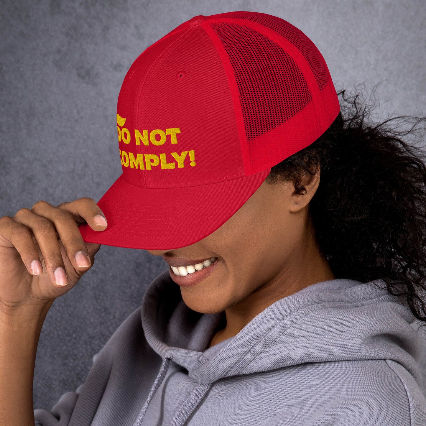 Trump Do Not Comply Trucker Cap