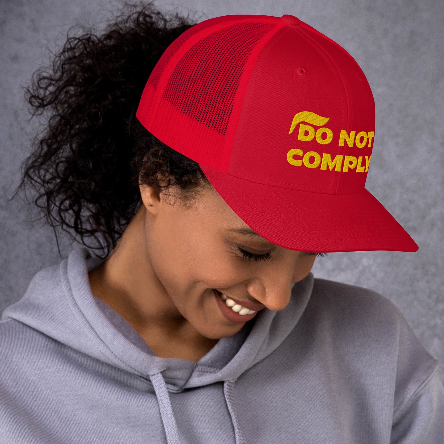 Trump Do Not Comply Trucker Cap