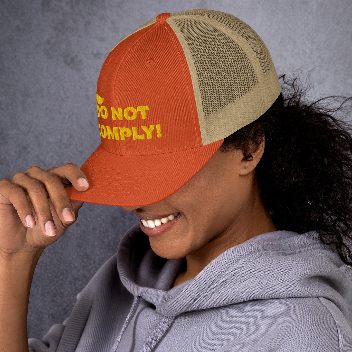 Trump Do Not Comply Trucker Cap