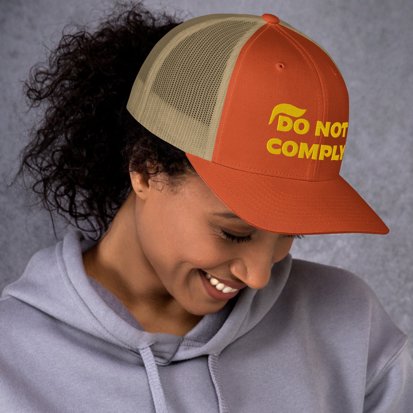 Trump Do Not Comply Trucker Cap