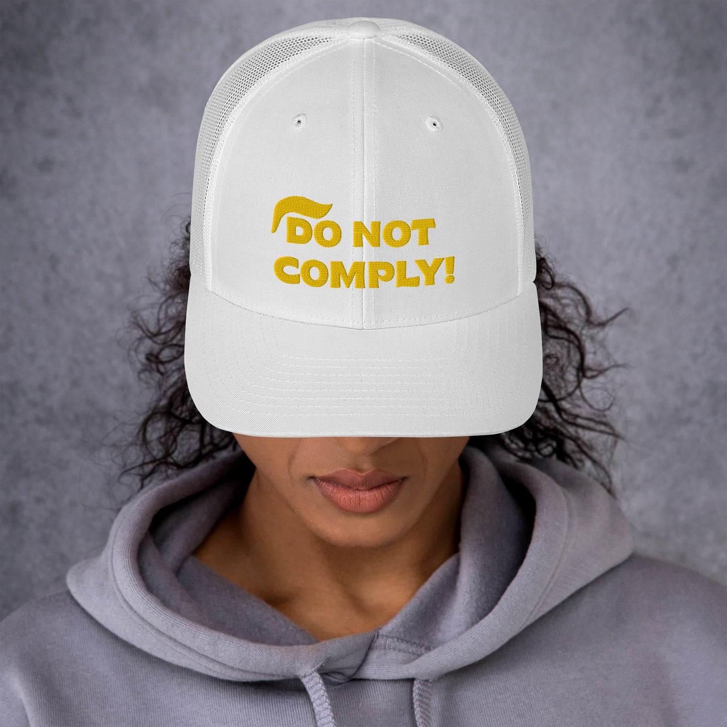 Trump Do Not Comply Trucker Cap