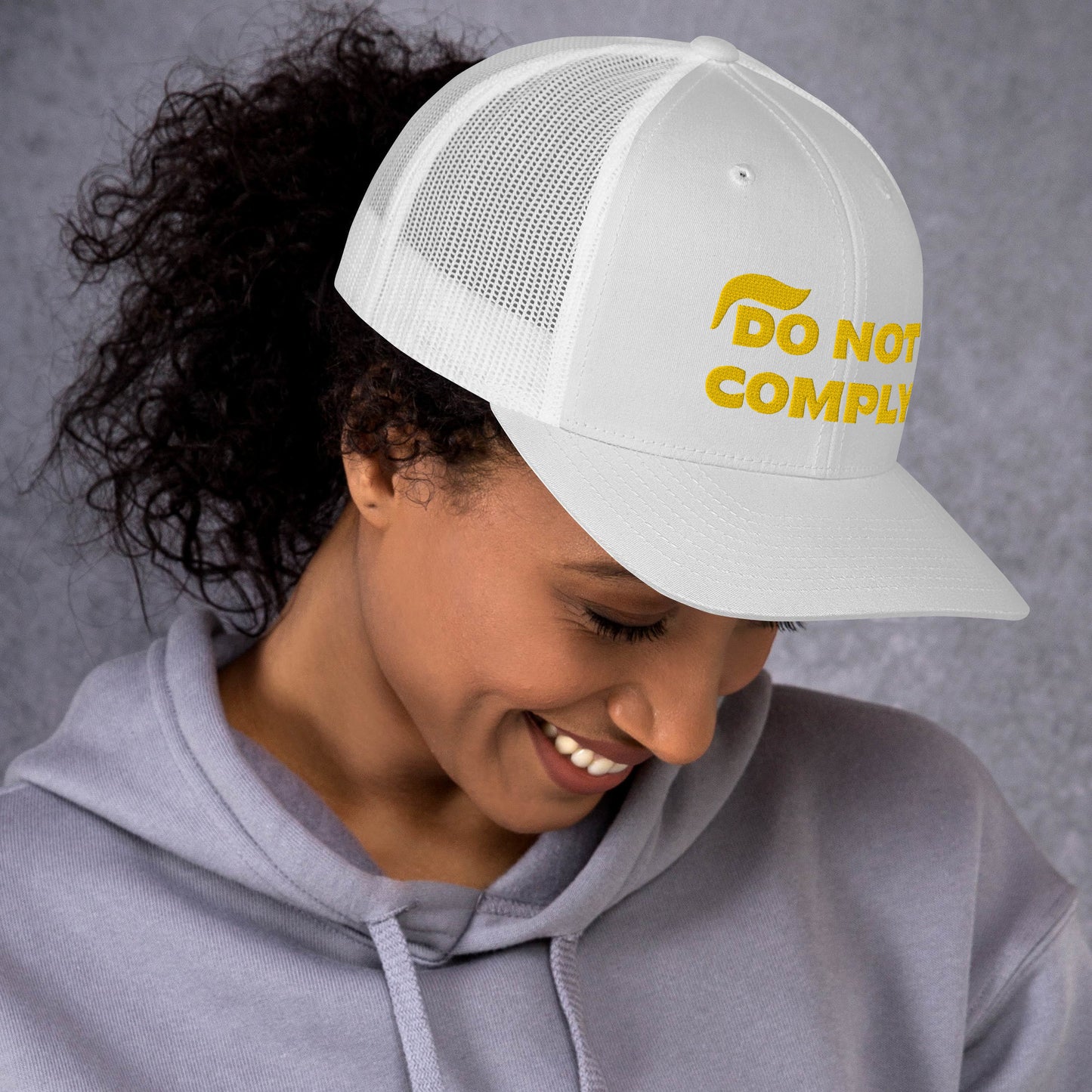 Trump Do Not Comply Trucker Cap