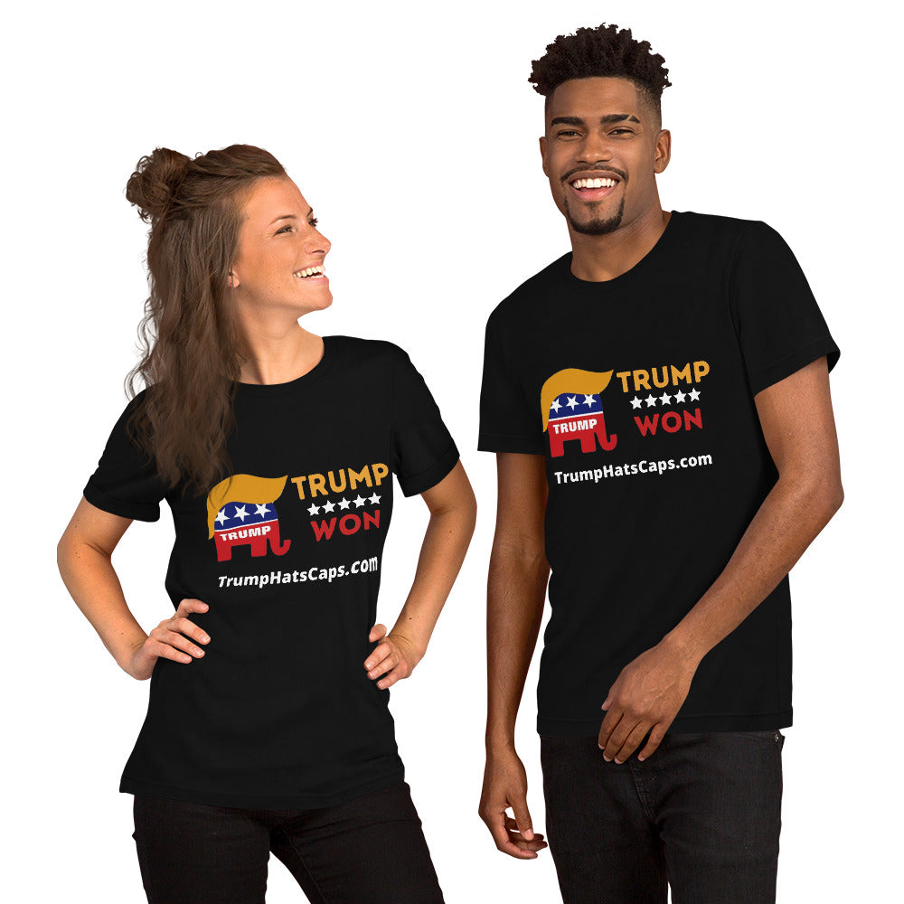 Trump Won Big Time :) Men's and Woman's t-shirt