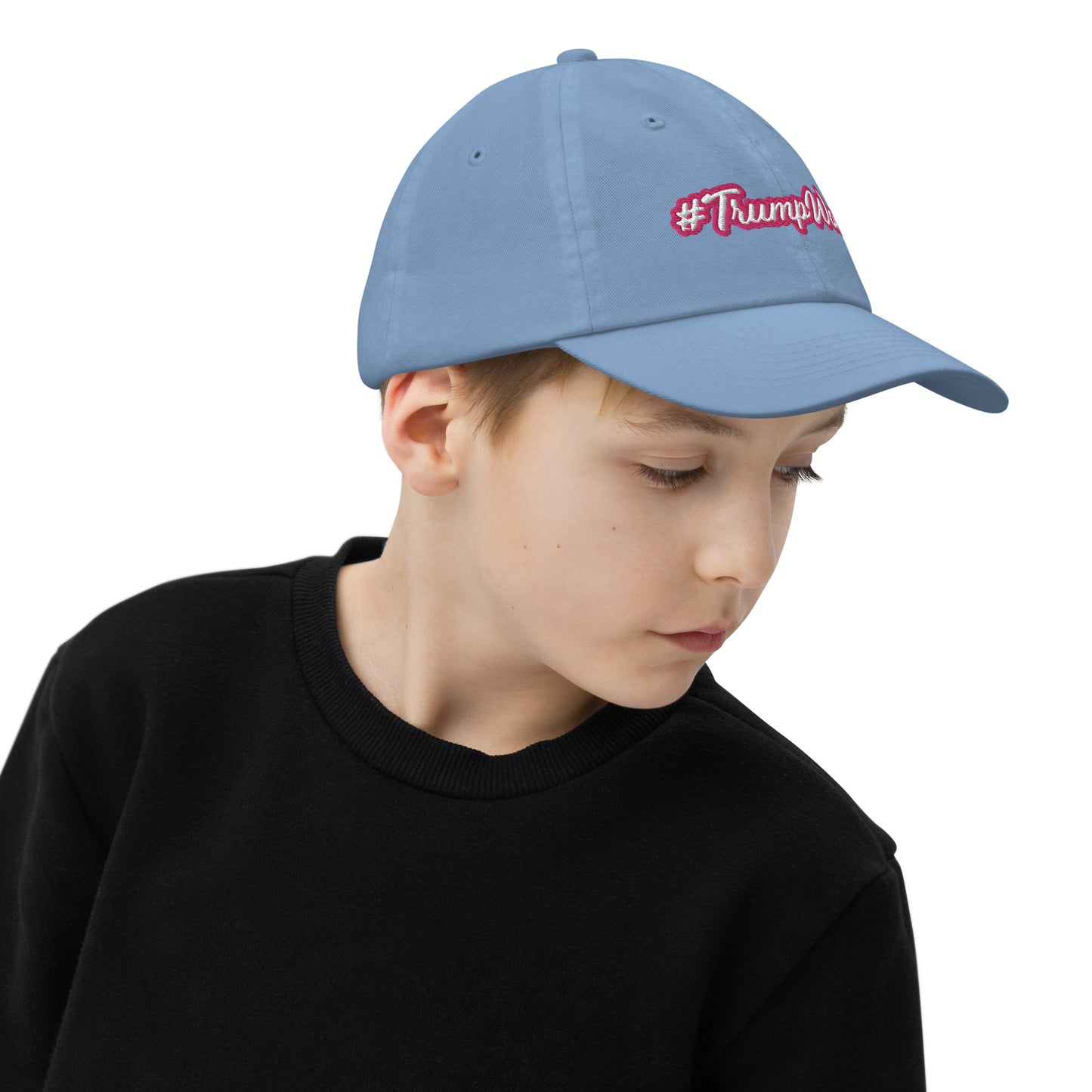 Trump Won #TrumpWon Youth baseball cap