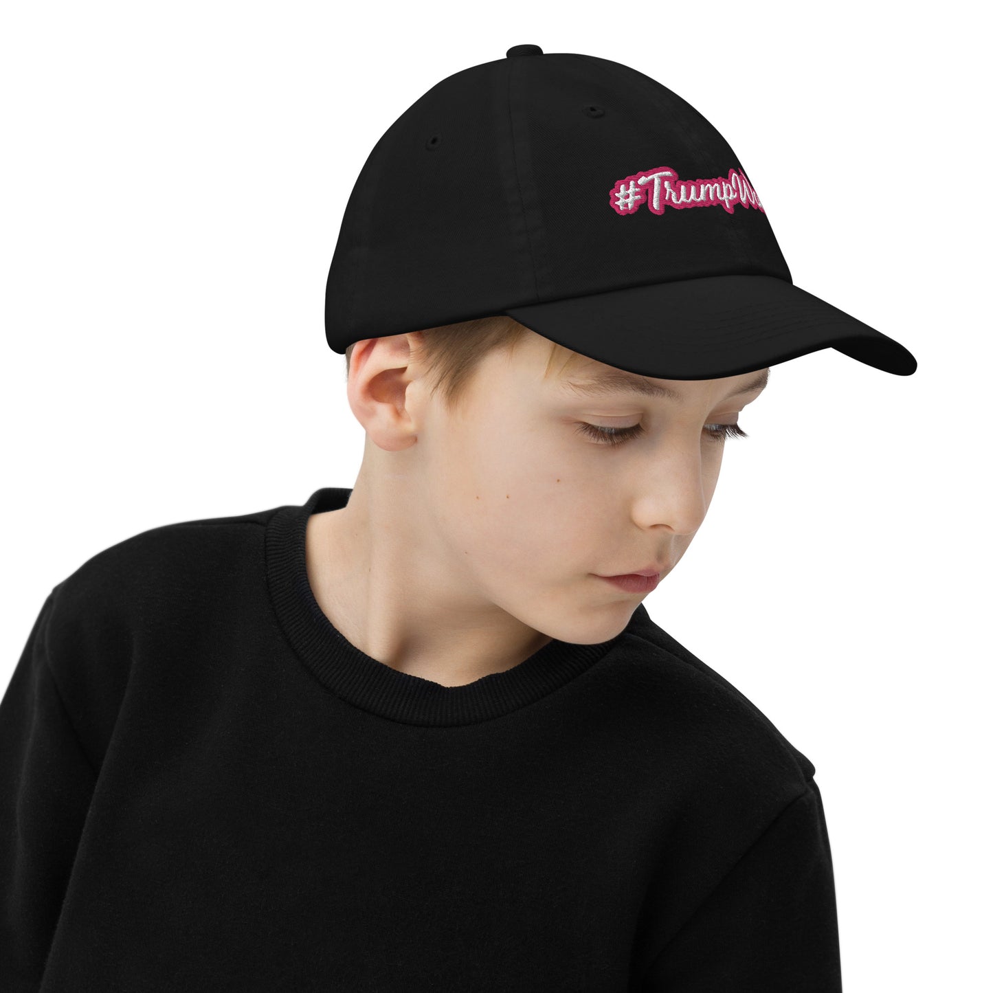 Trump Won #TrumpWon Youth baseball cap