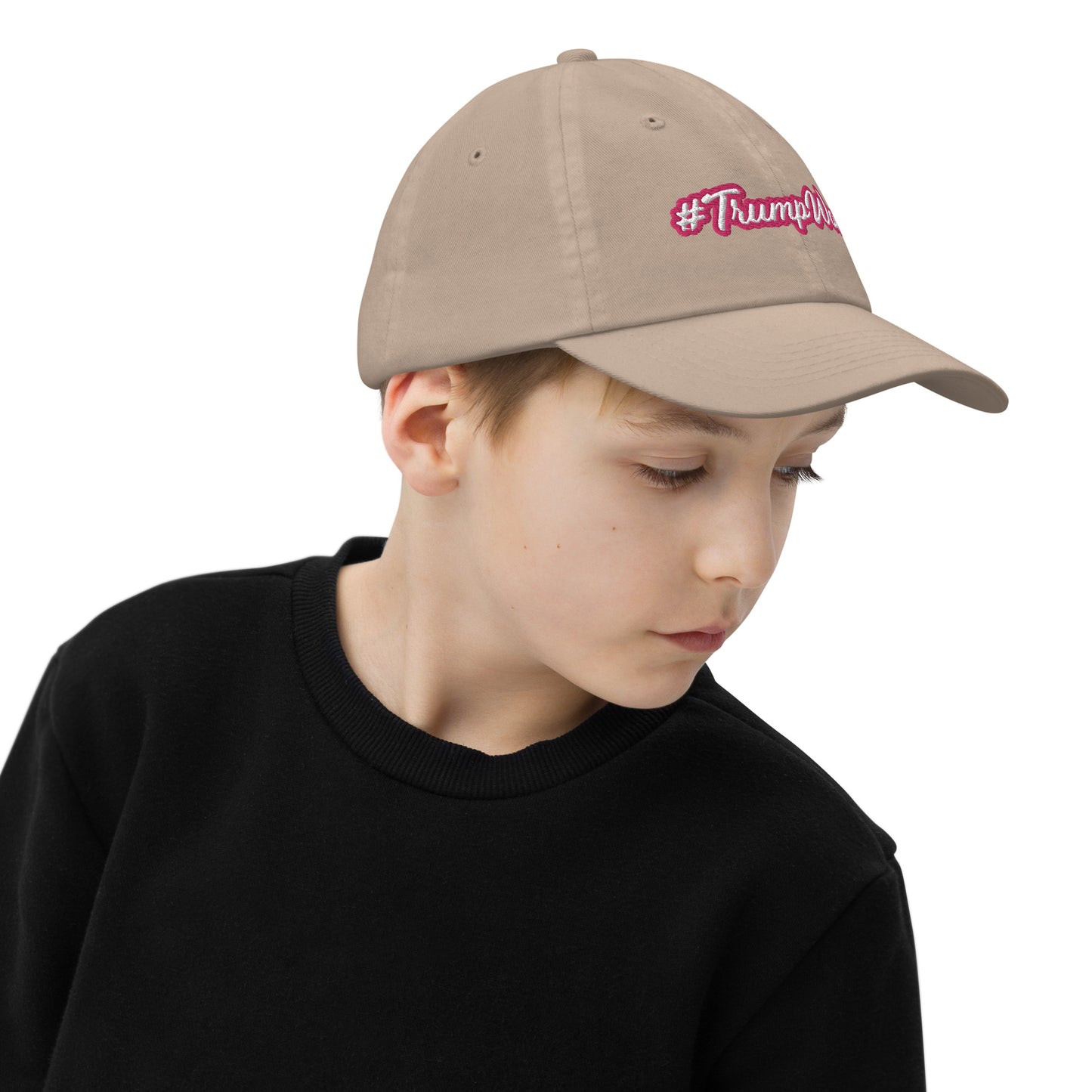 Trump Won #TrumpWon Youth baseball cap