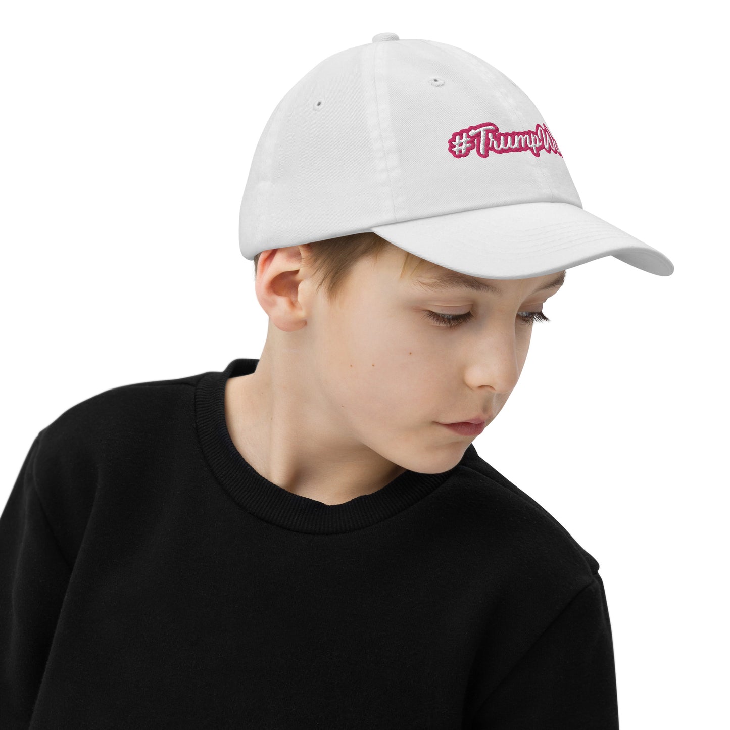 Trump Won #TrumpWon Youth baseball cap