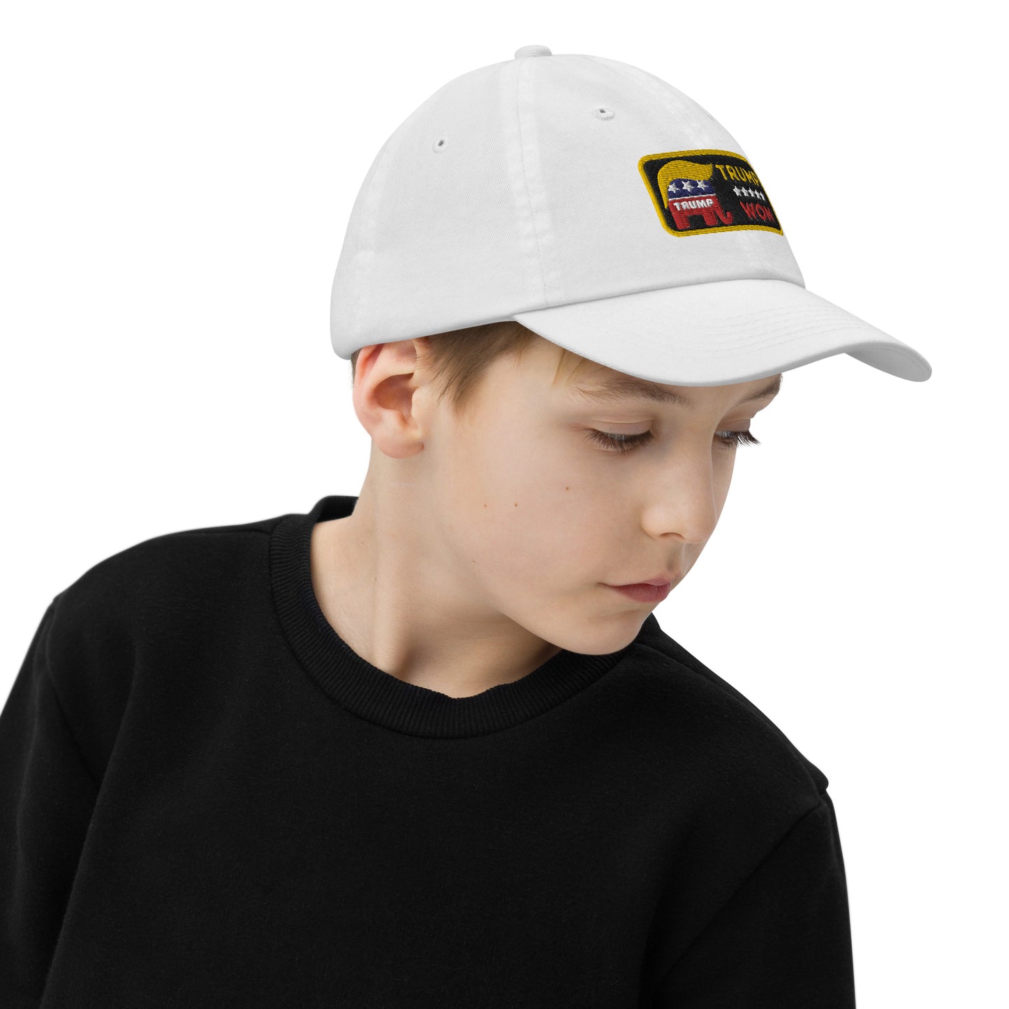 Trump Won #TrumpWon Youth baseball cap